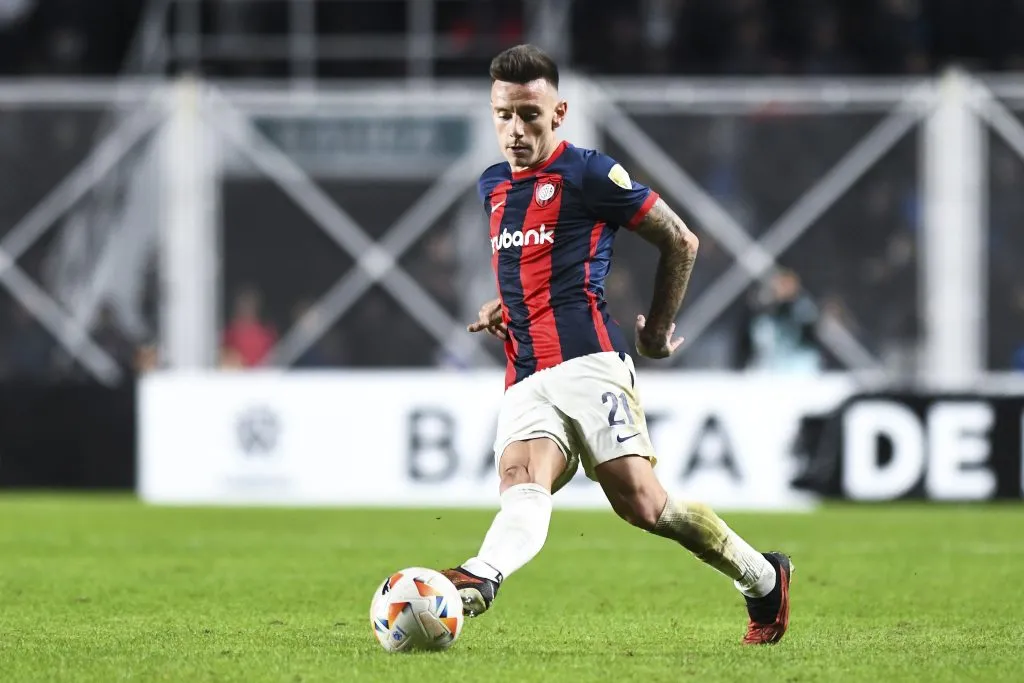 Malcom Braida en San Lorenzo (Getty Images)