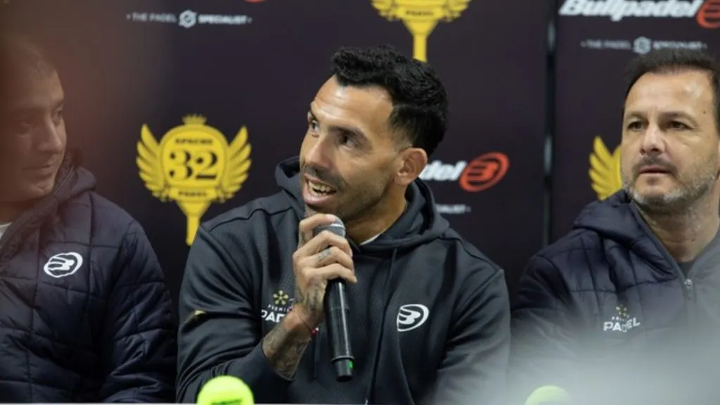 Tevez abrirá escuelas de padel.