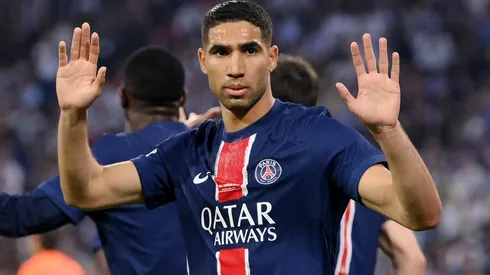 Hakimi, una de las figuras de la final de la Champions League.