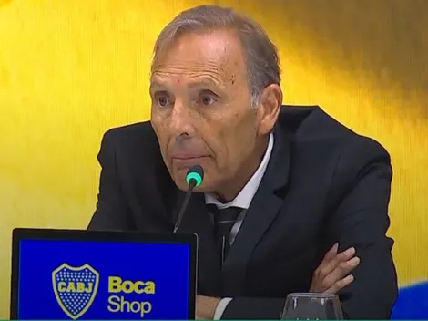 Russo fue presentado en Boca: de las "tonterías" a su relación con Riquelme y San Lorenzo