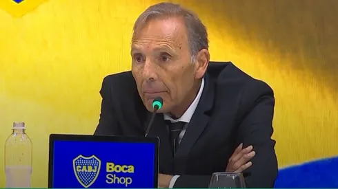 Russo fue presentado en Boca: de las "tonterías" a su relación con Riquelme y San Lorenzo
