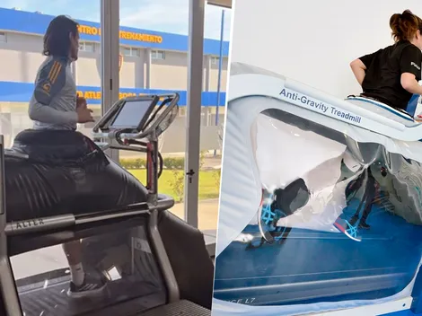 Cómo es el entrenamiento "sin gravedad" de Cavani para poder llegar bien al Mundial de Clubes 2025