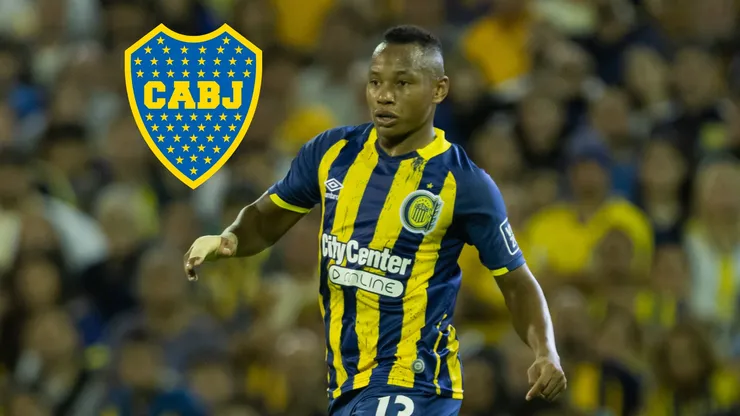 Rosario Central le respondió a Boca por Jaminton Campaz.