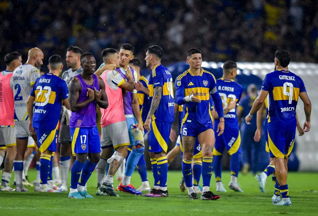 El plantel de Boca ya es dirigido por Miguel Russo (Getty Images)