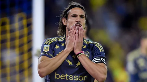 Edinson Cavani en Boca