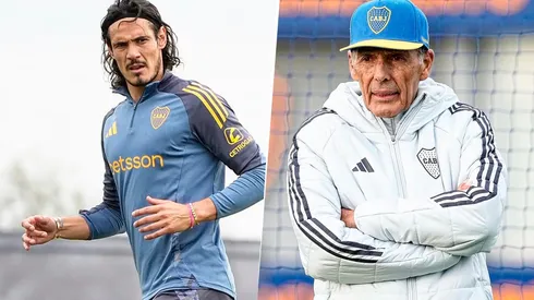 A pocos días de viajar a Estados Unidos, Russo habló con Cavani sobre su recuperación.