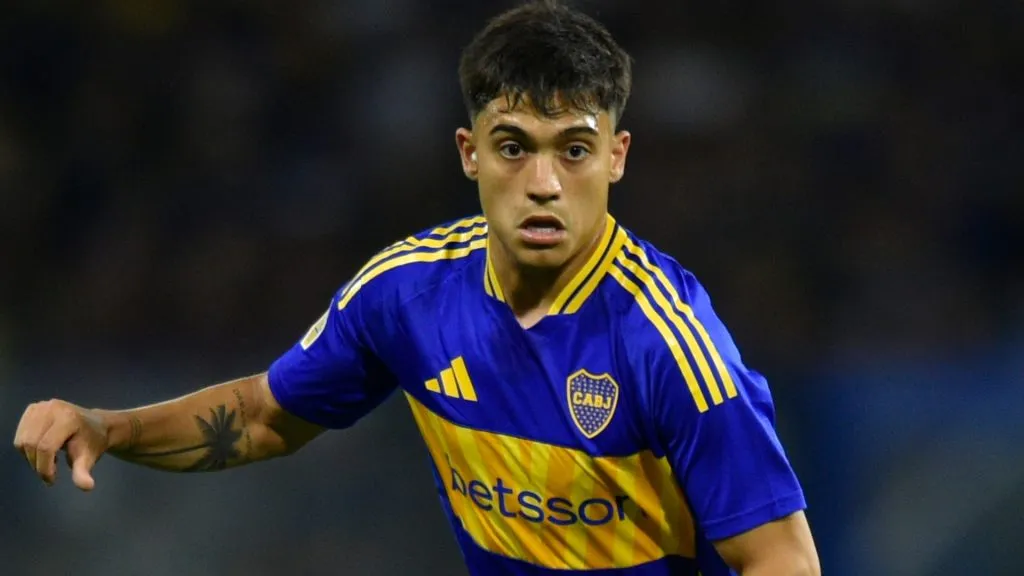 Exequiel Zeballos en Boca (Getty Images)