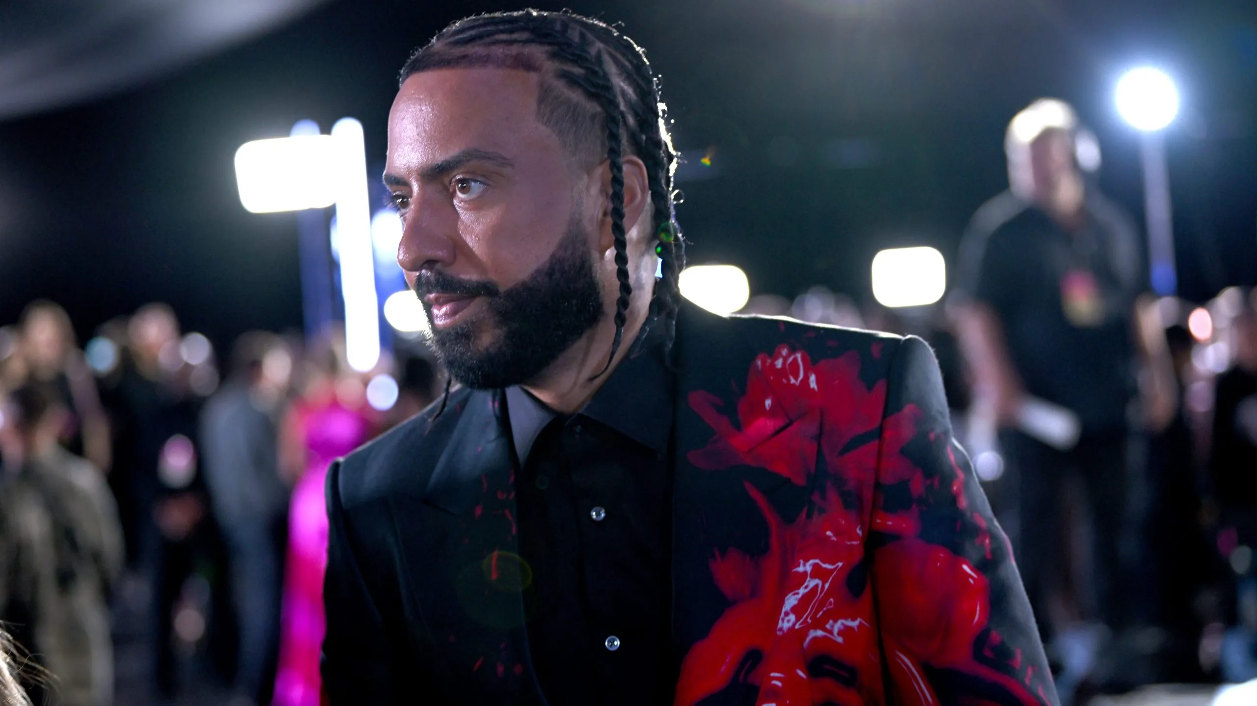 French Montana, uno de los artistas presentes en la ceremonia inaugural. Foto: Getty Images