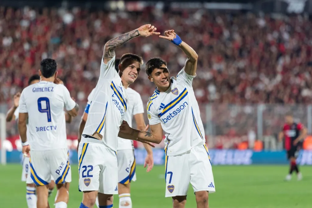 Zenón y Zeballos, con chances de jugar ante Benfica. (Getty)