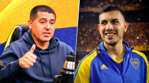 Riquelme habló con Paredes sobre su vuelta a Boca.