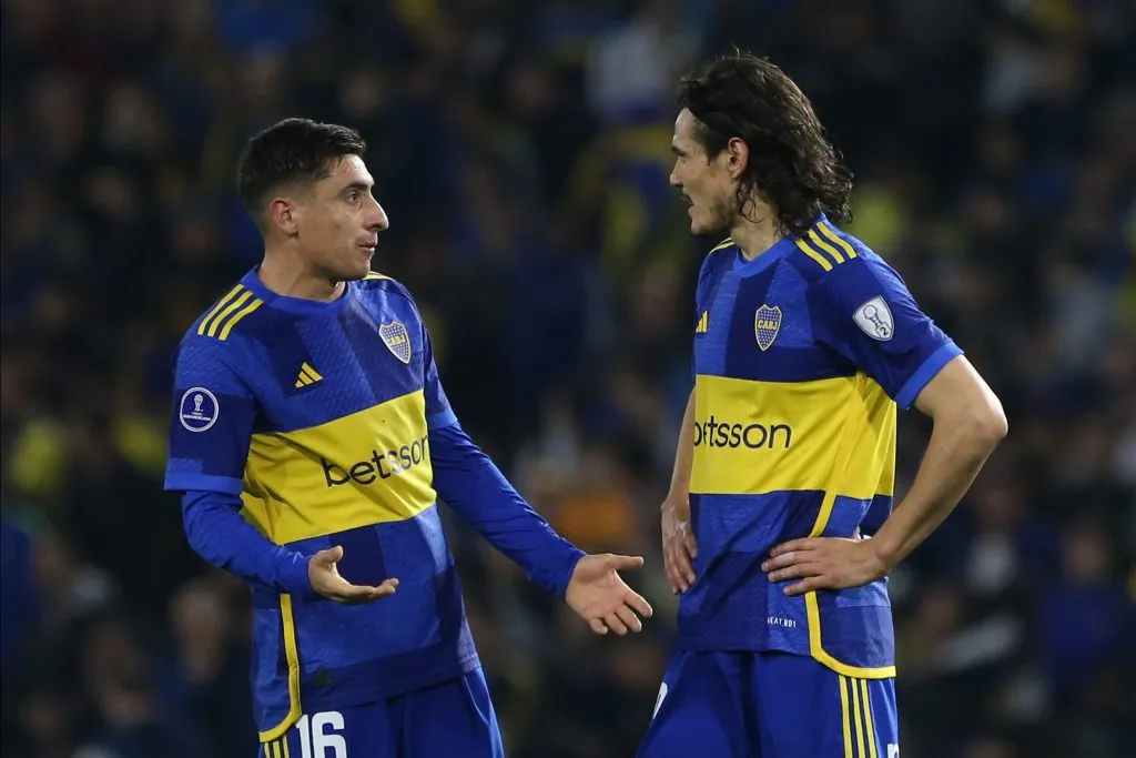Russo habló con los delanteros de Boca. (Getty)