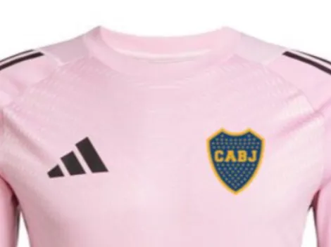 No se había visto: la camiseta rosa que sacó Boca en la nueva colección