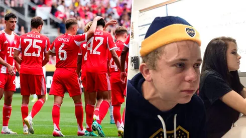 Los memes de los Xeneizes por la goleada del Bayern Múnich.