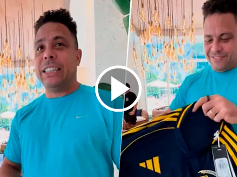 La respuesta de Ronaldo cuando le preguntaron por Boca o River: "Me quedo con..."