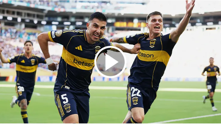 Boca le está ganando al Benfica 2 a 1.