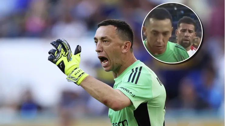 El otro cruce entre Marchesín y Otamendi