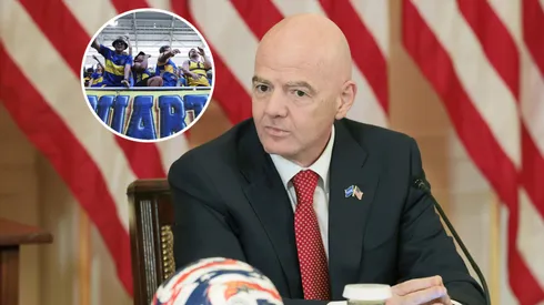 Los hinchas de Boca, enojados con un tuit de la FIFA.