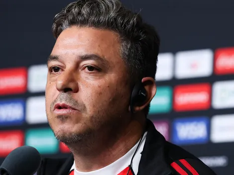 Gallardo soltó una frase que generó la burla de los hinchas de Boca: "Ya está llorando"