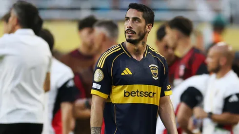 Nicolás Figal en Boca (Getty Images)