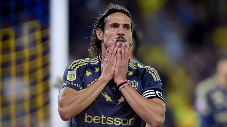 Edinson Cavani, delantero de Boca