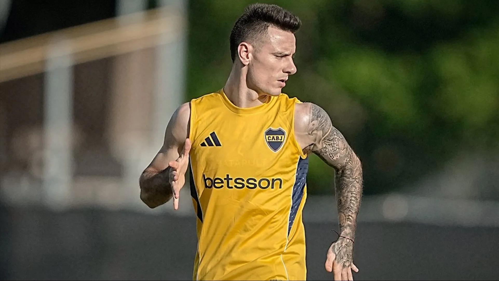Malcom Braida en Boca (Boca Oficial)