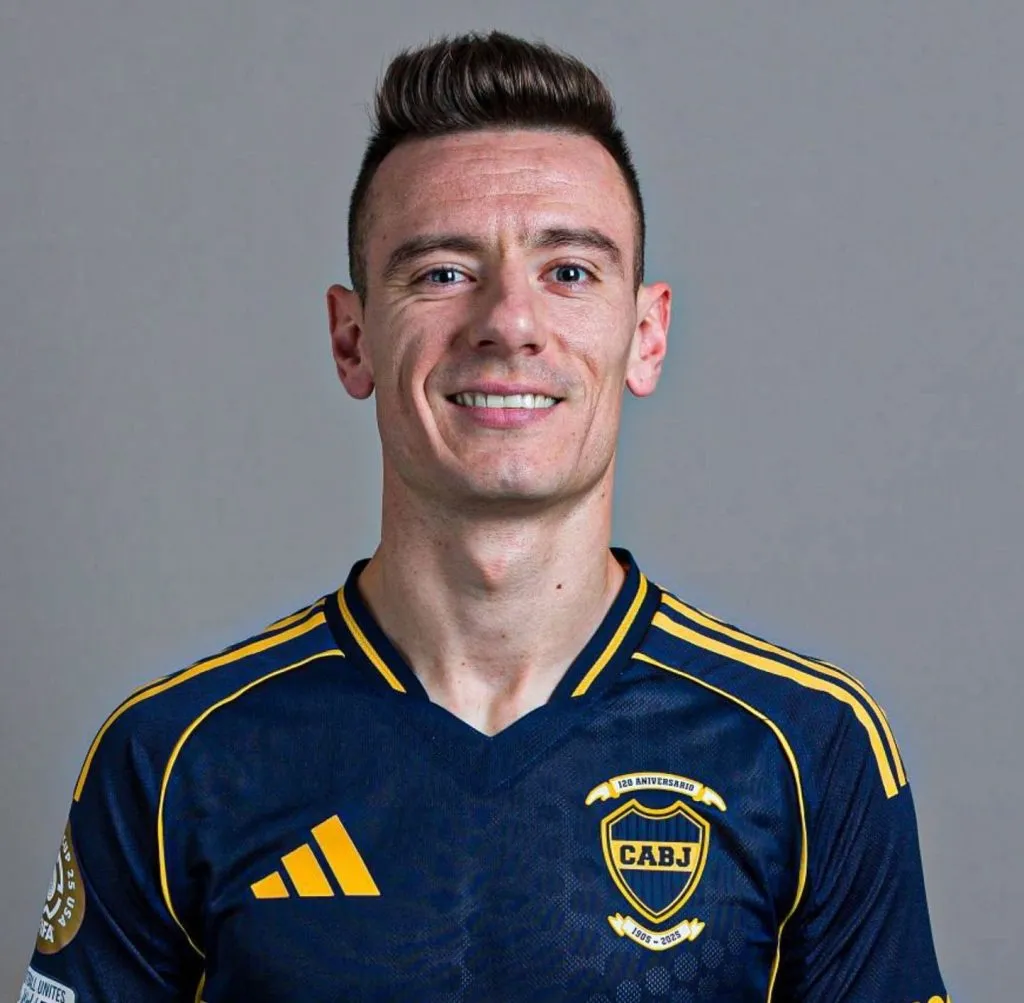 Malcom Braida, jugador de Boca (Boca Oficial)