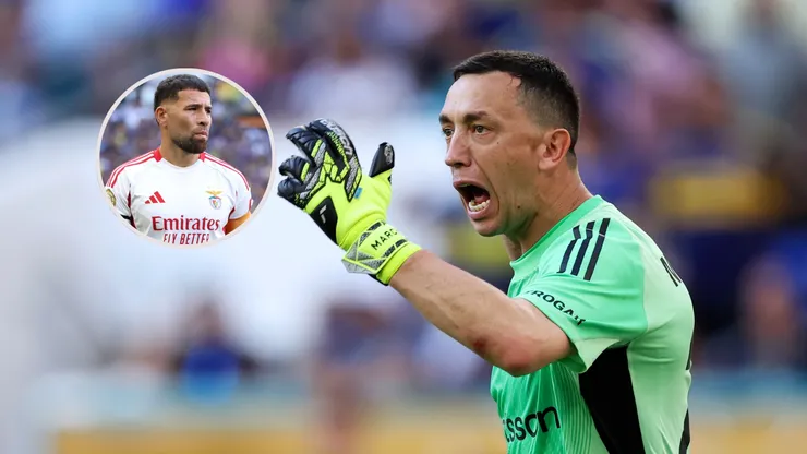 Marchesín habló con Otamendi luego de la discusión del final del partido con el Benfica.