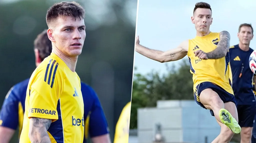 Zenón o Braida, una de las dudas que tiene Russo en el once. (Boca Oficial)