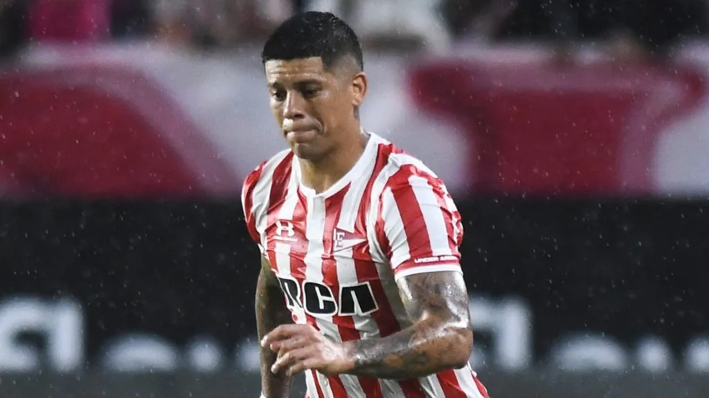 Estudiantes piensa en la vuelta de Marcos Rojo. (Getty)