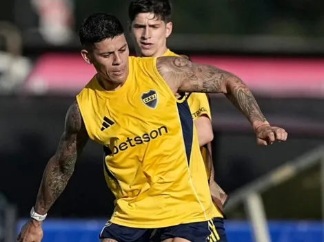Rojo, ausente en el entrenamiento de Boca: los detalles