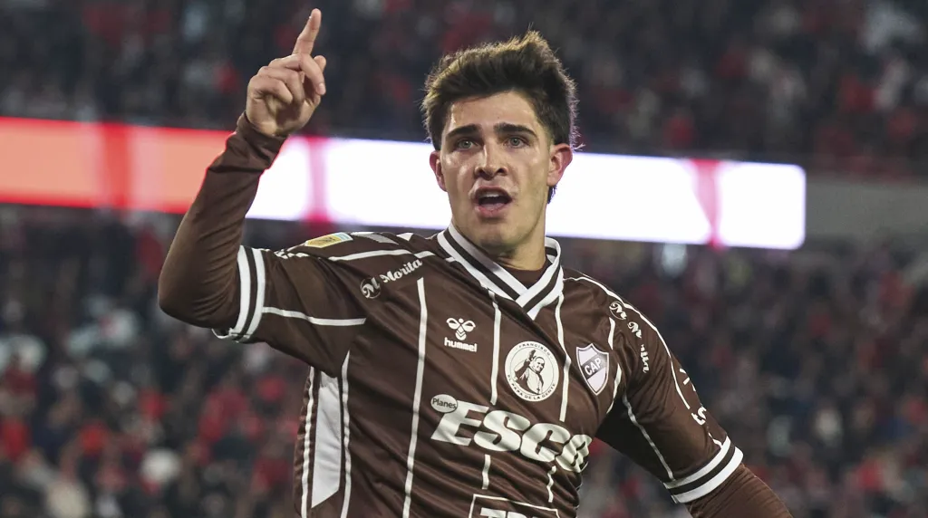 Vicente Taborda en Platense (Getty Images)