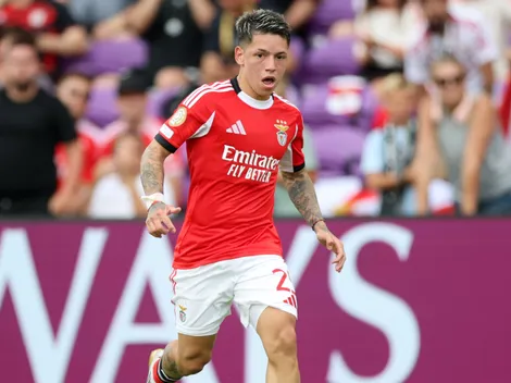 La frase de Prestianni sobre el Benfica que provocó a los hinchas de Boca: "Vendehumo"