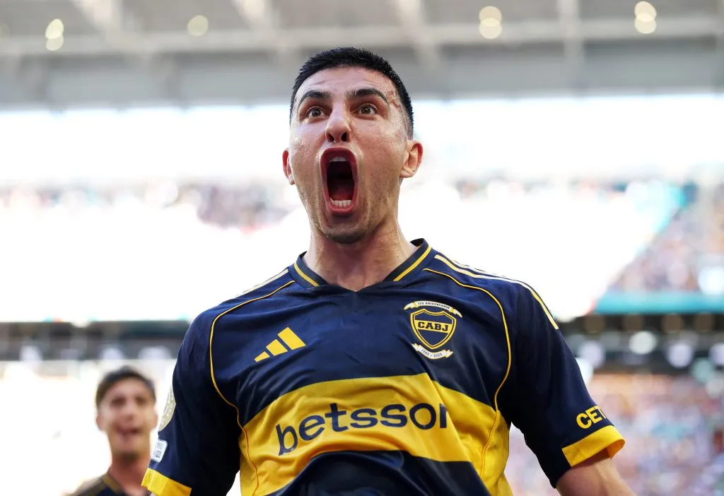 Rodrigo Battaglia, titular en Boca-Auckland City. (Getty)