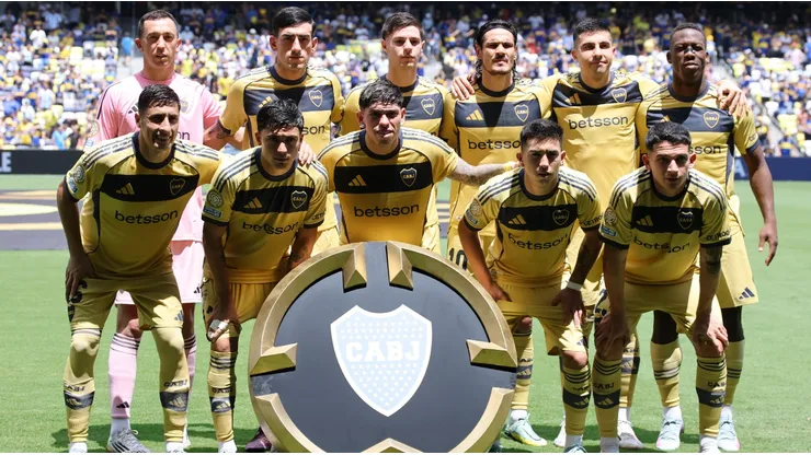 Los 11 de Boca contra Auckland City.