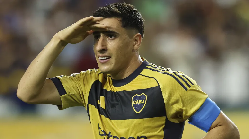 Miguel Merentiel en Boca (Getty Images)