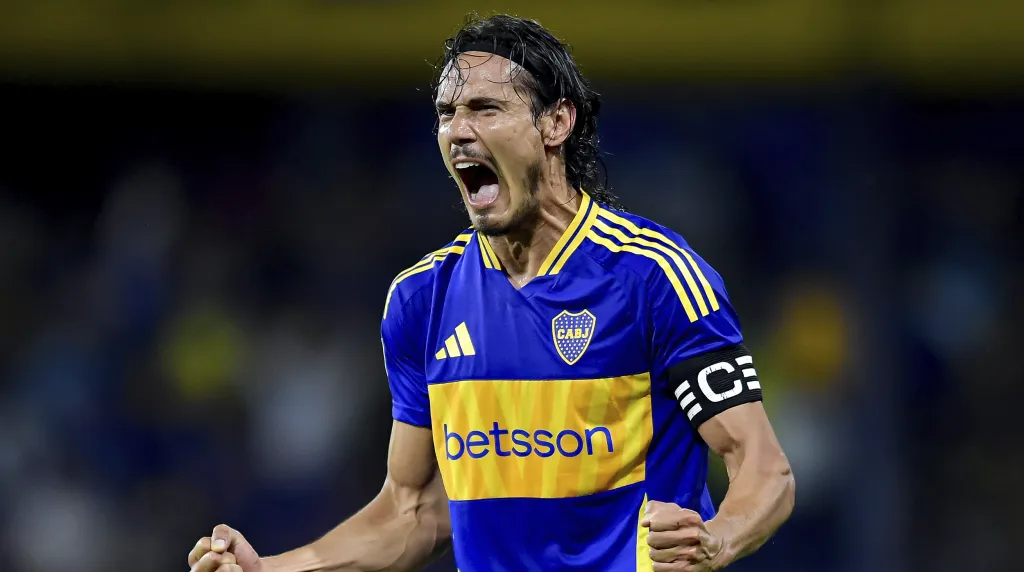 Cavani continuará en Boca. Foto: Getty Images