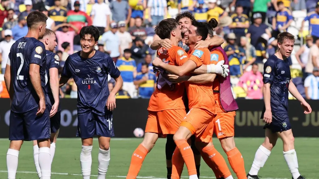 El Auckland City le sacó un empate histórico a Boca. (Getty)