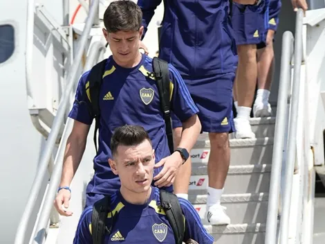 Insólito: el plantel de River llegó a Ezeiza y había un jugador de Boca en el aeropuerto