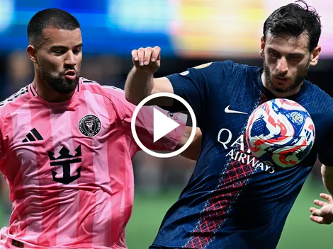 Ex Boca | Weigandt sufrió a Kvaratskhelia en una jugada entre Inter Miami vs. PSG y fue viral
