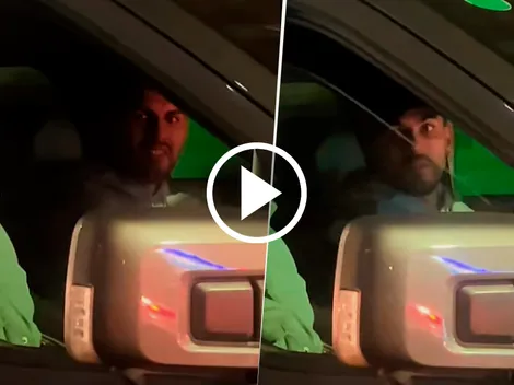 La reacción de Paredes cuando una hincha de Boca le preguntó si vuelve ahora o no