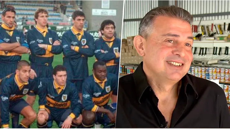 Darío Scotto fue jugador de Boca en la última etapa de Maradona.