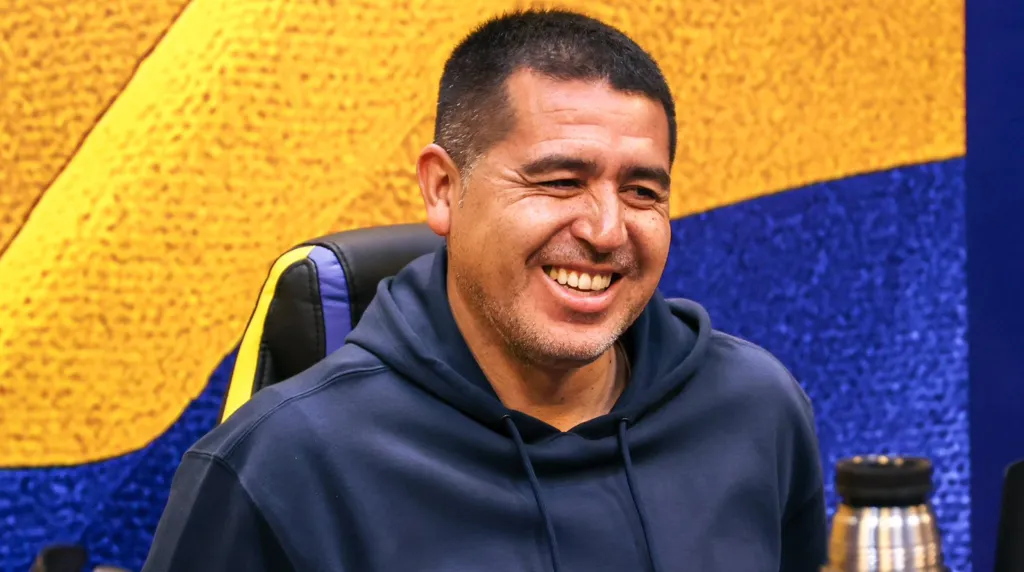 Juan Román Riquelme, presidente de Bocas (Manuel Calabró)