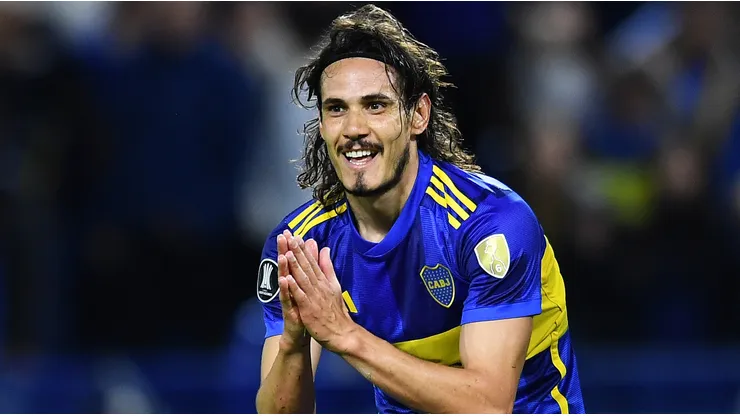 Edinson Cavani en Boca (Getty Images)