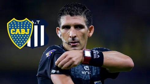 Merlos recibió una sanción por el Boca-Talleres de 2024