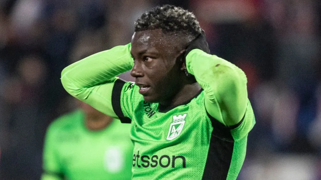 Marino Hinestroza, jugador de Atlético Nacional (Getty Images)