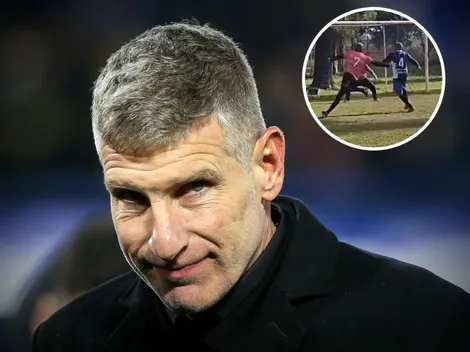 Inoxidable: el golazo de Martín Palermo en un picado a sus 51 años