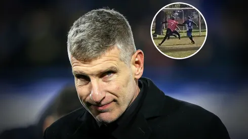 El golazo que marcó Palermo a sus 51 años.