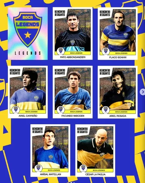 Algunas de las figuras de Boca que enfrentarán a Corinthians.