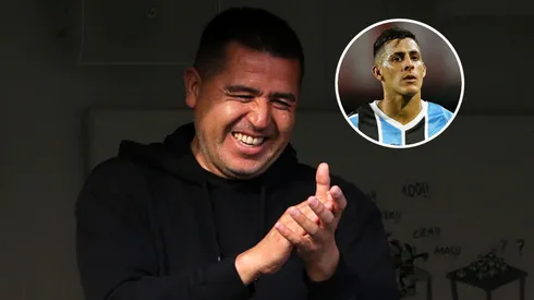 Riquelme festeja debido a que puede recuperar dinero que perdió por Pavón.