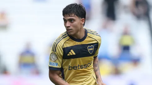 Exequiel Zeballos en Boca (Getty Images)